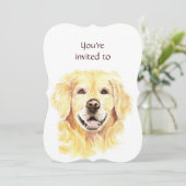 Invitation du service commémoratif Golden Retrieve (Debout devant)