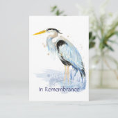 Invitation du service commémoratif Grand Héron ble (Debout devant)