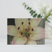 Invitation du service commémoratif In Love Memory (Debout devant)
