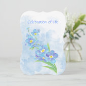 Invitation du service commémoratif Oubliez-moi pas (Debout devant)