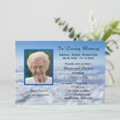 Invitation du service commémoratif Photo dans les (Debout devant)