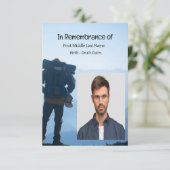 Invitation du service commémoratif Randonnée rando (Debout devant)