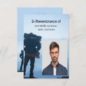 Invitation du service commémoratif Randonnée rando (Devant / Derrière)