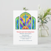 Invitation du service de l'église en verre (Debout devant)