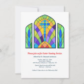 Invitation du service de l'église en verre (Devant)