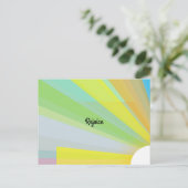 Invitation du service de pâques du lever du soleil (Debout devant)