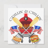 Invitation du service de police de Grillin' et Chi (Devant)