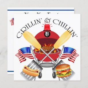 Invitation du service de police de Grillin' et Chi