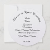 Invitation du service des incendies (Dos)