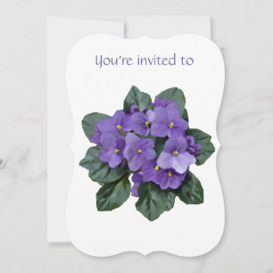 Invitation du service Memorial violet violet afric