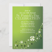 Invitation du Shamrock St. Patrick's Party (Devant)