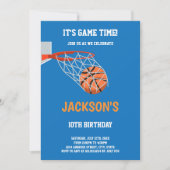 Invitation du Slam Dunk Sports Party (Devant)