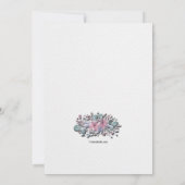 Invitation du soir de Noël (Dos)