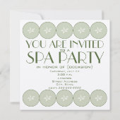 Invitation du Spa (Dos)