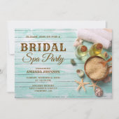 Invitation du Spa de la Monnaie de Fête des mariée (Devant)