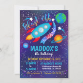 Invitation du Space Party (Devant)