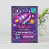 Invitation du Space Party Girl (Debout devant)