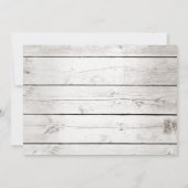 Invitation du Sun Kissed Flamant rose Engagement P (Dos)