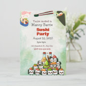 Invitation du Sushi Party (Debout devant)