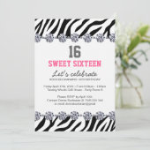 Invitation du Sweet sixteen (Debout devant)