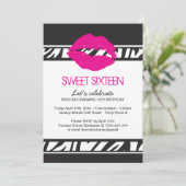 Invitation du Sweet sixteen (Debout devant)