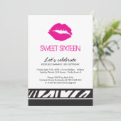 Invitation du Sweet sixteen (Debout devant)