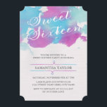 Invitation du Sweet sixteen aquarelle<br><div class="desc">Invitation du Sweet sixteen aquarelle</div>