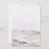 Invitation du Sweet sixteen de forêt mystique (Dos)