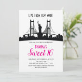 Invitation du Sweet sixteen de New York (Debout devant)