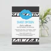 Invitation du sweet sixteen Party (Debout devant)