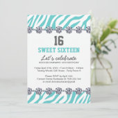 Invitation du sweet sixteen Party (Debout devant)