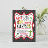 Invitation du Taco Mexican Fiesta Party (Debout devant)