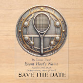 Invitation du Tennis Event Party (Recto)