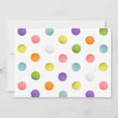 Invitation du Tennis Party (Dos)