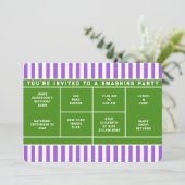 Invitation du Tennis Party (Debout devant)