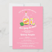 Invitation du Tequila Bachelorette Party (Devant)