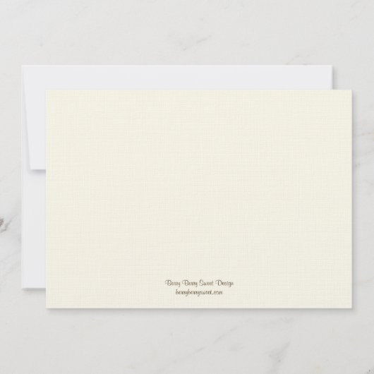 Invitation du Thanksgiving Potluck Party (Dos)