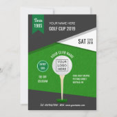 Invitation du tournoi de golf Club/Corporate (Devant)