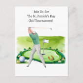 Invitation du tournoi de golf de la Saint-Patrick (Devant)