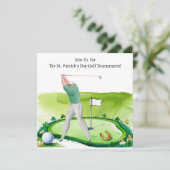 Invitation du tournoi de golf de la Saint-Patrick (Debout devant)