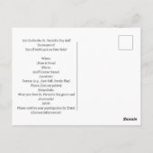 Invitation du tournoi de golf de la Saint-Patrick (Dos)