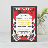 Invitation du tournoi d'enchères (Debout devant)