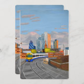 Invitation du train de Londres (Devant / Derrière)