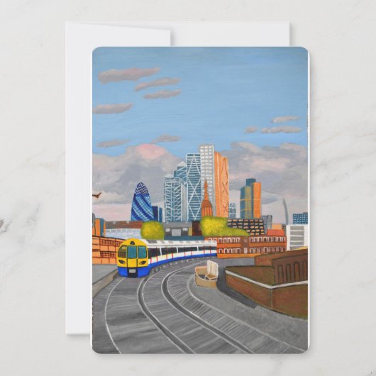 Invitation du train de Londres (Devant)