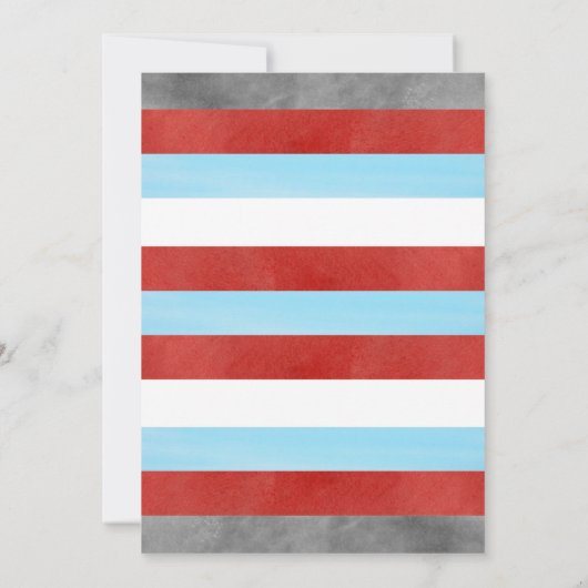 Invitation du train garçon Fête d'anniversaire Inv (Dos)