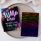 Invitation du Trampoline Party | Jump Party