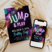 Invitation du Trampoline Party | Jump Party