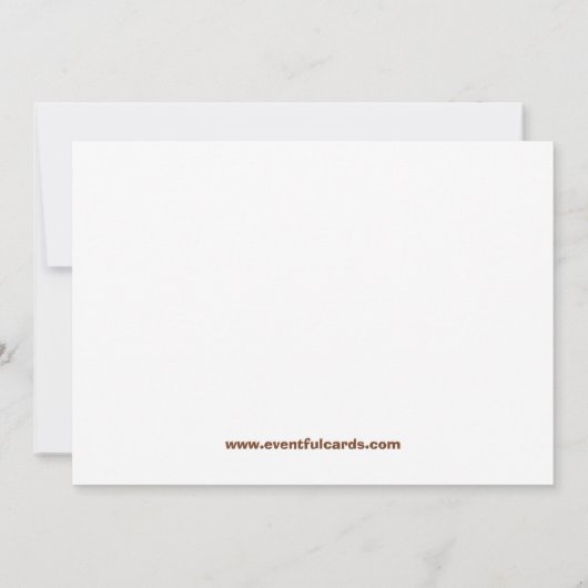 Invitation du Tropical Luau Party (Dos)