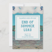 Invitation du Tropical Luau Party (Devant)