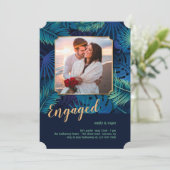 Invitation du Tropical Night Engagement Party (Debout devant)